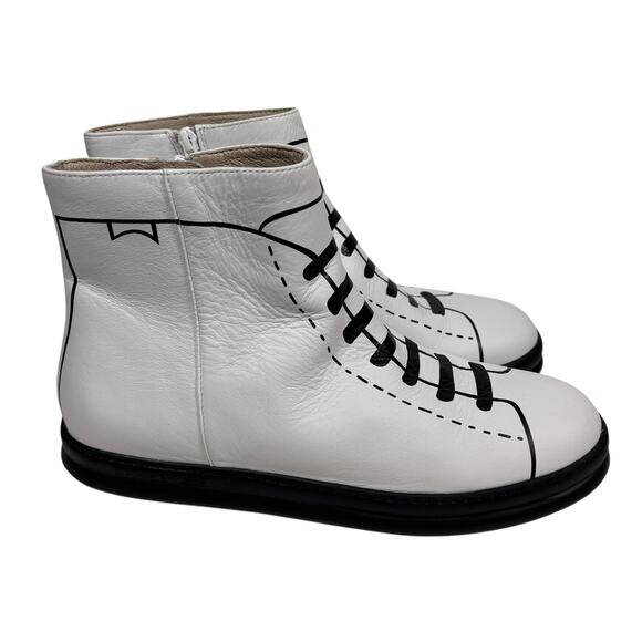 CAMPER TWINS ANKLE BOOT SNEAKERS SIZE 43 - Picture 3 of 7